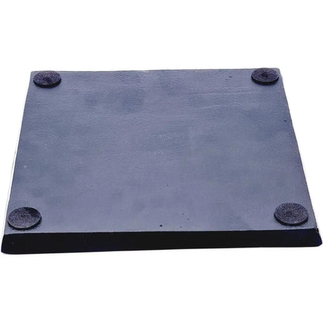 Dekoteller schwarz Dekoschale Metall Teller Schale Alu Deko 30x30 cm - Dekoteller