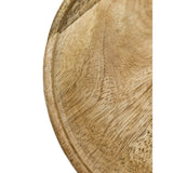 Dekoteller Teller Mango Holz Dekobrett Untersetzer Schmuckteller Tablett Ø 25 cm - Dekoteller