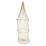 Fischernetz Deko Reuse Dekofischernetz Dekonetz Meer maritim Dekoreuse 50 cm - Deko Fischernetz