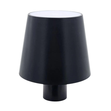 Flaschenlampe Aufsatz für Flasche LED Aufladbar warmweiß Touch Leuchte Lampe - Schwarz Glatt - Leuchte Touch