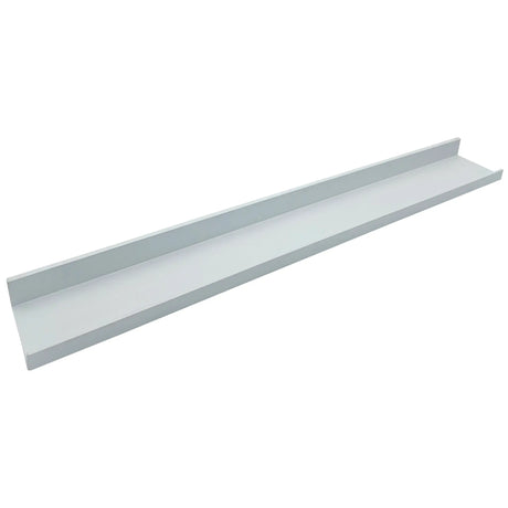 Fotoleiste Bilderleiste Schweberegal Holzregal Wandregal Bücherregal Wandboard - Groß weiß 77 x 10 x 3 cm - Wandregal
