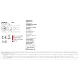 Hängelampe LED Braun Seil Macrame Hängeleuchte Timer Fernbedienung Ø15cm Lampe - Hängelampe