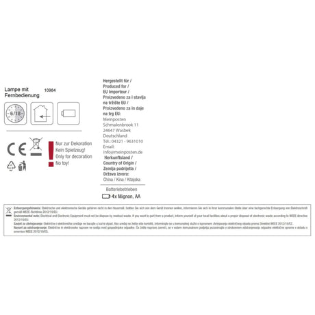 Hängelampe LED Braun Seil Macrame Hängeleuchte Timer Fernbedienung Ø15cm Lampe - Hängelampe