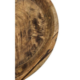 Holzschale Mango Holz Schale Dekoschale Brotschale Mangoholz Ø 38 cm - Holzschale