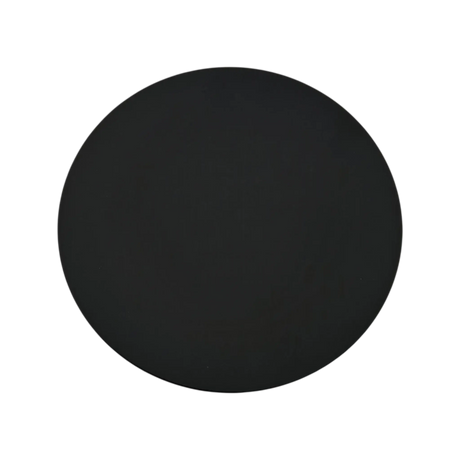 Kerzenhalter schwarz 4 Stück Stumpenkerzen Teller Kerzenteller Weihnachten 12 cm - Kerzenhalter