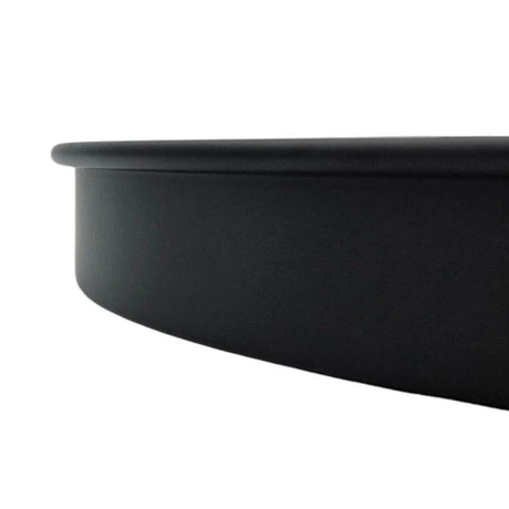 Kerzenteller Kerzentablett magnetische Kerzenhalter Tablett schwarz Metall 25 cm - Kerzenhalter