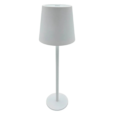 Lampe LED ohne Kabel Touch Tischleuchte Tischlampe Leuchte kabellos dimmbar - Weiß, Höhe 37 cm (Modell Lina) - Lampe