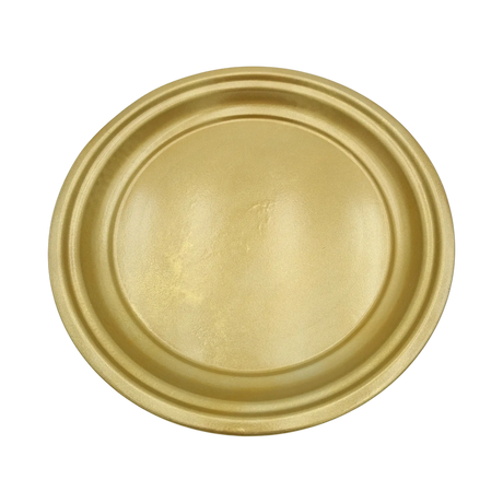 Metallteller Dekoteller rund Gold 30 cm Kerzenteller Kerzentablett Adventsteller Weihnachten - Dekoteller