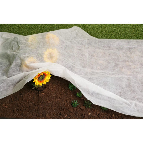 Pflanzenabdeckung Frostschutzvlies Winterschutz Pflanzenschutz weiß Kälteschutz - Pflanzenschutzvlies