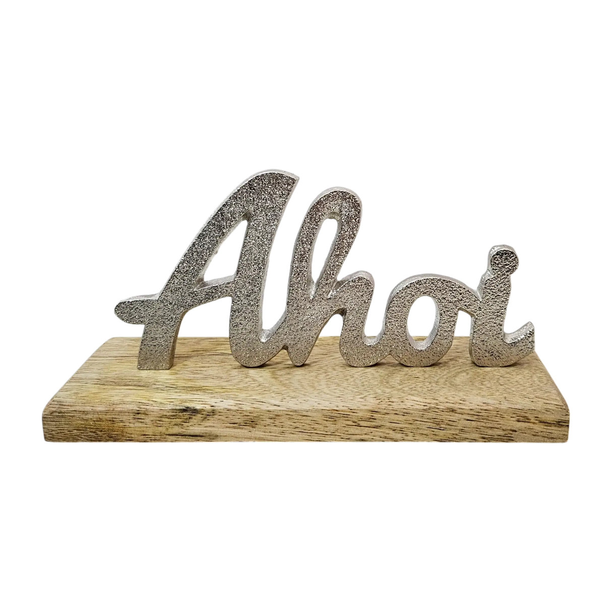 Schriftzug ahoi