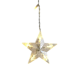 Lichterkette Weihnachtsdeko Tannenbaum Stern 138 LED Innen Außen Sternenvorhang