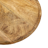 Teller Holzteller Mango Dekoteller Tischdeko Mangoholz Deko Schale Holz Ø 38 cm