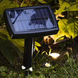 Solarlampen Solarleuchten Gartenbeleuchtung Pflanzenstrahler Balkon Kübel Garten 10x LED - Pflanzenstrahler