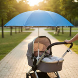 Sonnenschirm Buggy Kinderwagen Sonnenliege Sonnenschutz UV 50+ Pink Blau 100 cm - Sonnenschirm