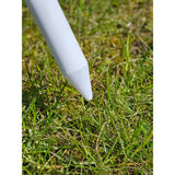 Sonnenschirm Strandschirm Balkonschirm UV Schutz 50+ blau gelb 155 cm bunt - Sonnenschirm