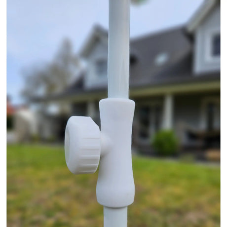 Sonnenschirm Strandschirm Balkonschirm UV Schutz 50+ gelb rot 155 cm bunt - Sonnenschirm