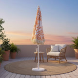 Sonnenschirm Strandschirm Gartenschirm BOHO UV30+ Balkonschirm Fransen - Sonnenschirm