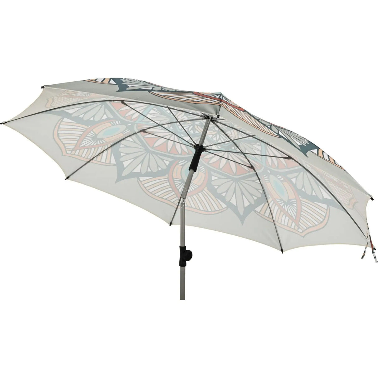 Sonnenschirm Strandschirm Marrakesch grau UV 50+ Knickbar 180 cm inkl. Schutzhülle - Sonnenschirm