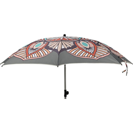 Sonnenschirm Strandschirm Marrakesch grau UV 50+ Knickbar 180 cm inkl. Schutzhülle - Dunkelgrau - Sonnenschirm
