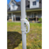 Sonnenschirm Strandschirm Schirm UV Schutz mit Fransen Tasche knickbar Ø 150 cm - Sonnenschirm