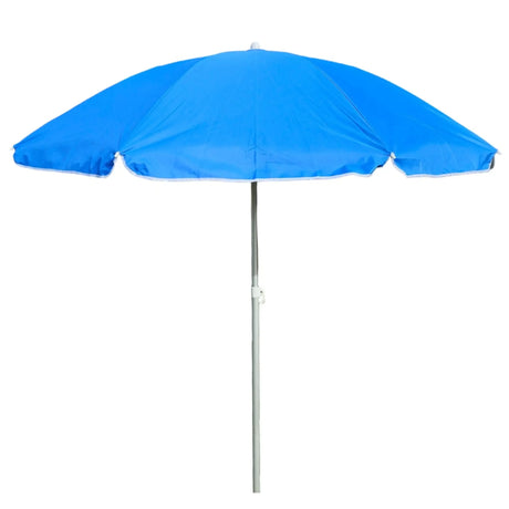 Sonnenschirm Strandschirm Strand Reise Stabil UV Schutz UPF 50+ blau 170 cm - Sonnenschirm