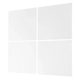 Spiegel Wandspiegel Sechseckig 6er Set Spiegelfliesen SELBSTKLEBEND 30x30 cm - Wandspiegel