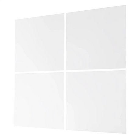 Spiegel Wandspiegel Sechseckig 6er Set Spiegelfliesen SELBSTKLEBEND 30x30 cm - Wandspiegel