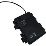 Sternenvorhang Lichterkette LED Timer Batterie 80x85 cm - Lichterkette LED