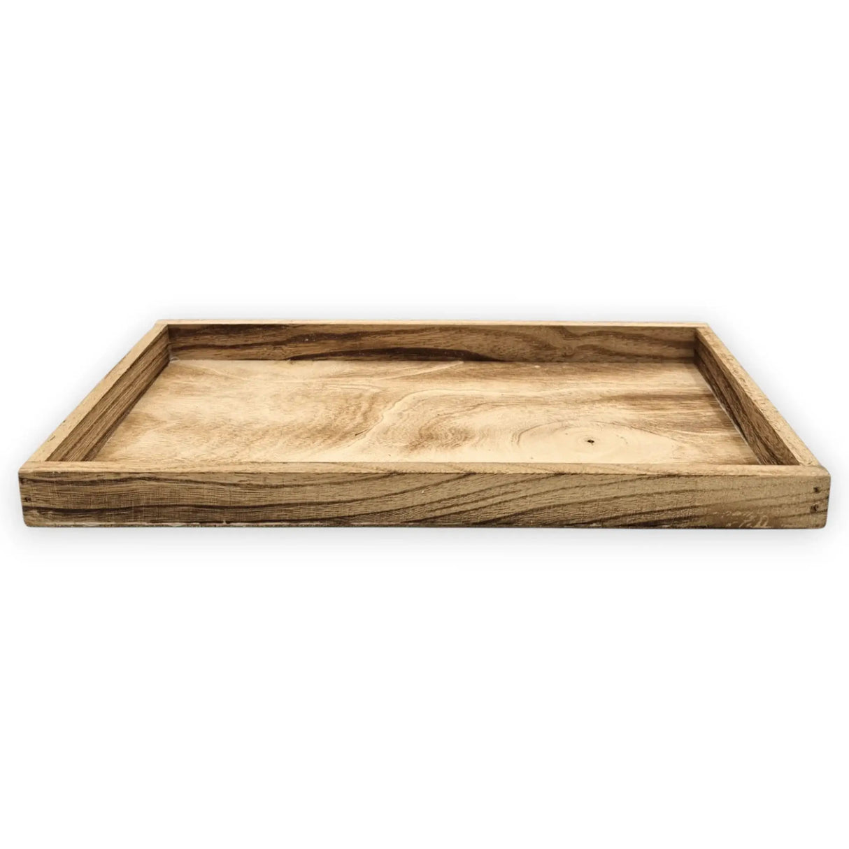Tablett Holz 3er Set Dekotablett 30-60 cm Holztablett Serviertablett Basteln - Dekotablett