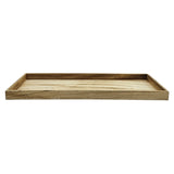 Tablett Holz 3er Set Dekotablett 30-60 cm Holztablett Serviertablett Basteln - Dekotablett