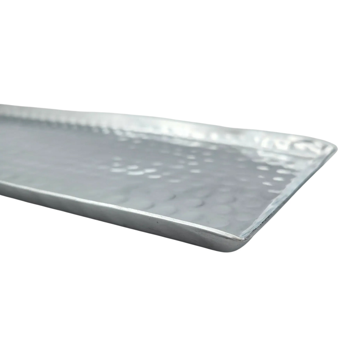 Dekotablett Hammerschlag mit Filzgleiter