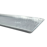 Dekotablett Hammerschlag mit Filzgleiter