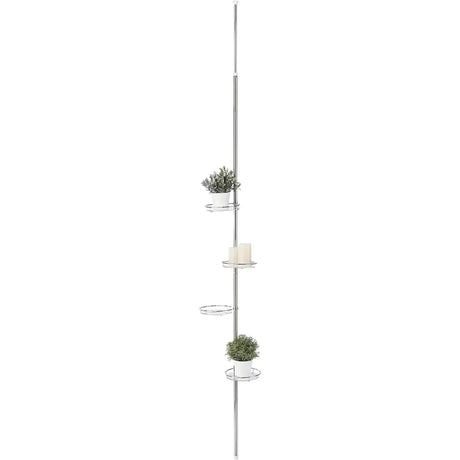 Teleskop-Blumenregal 175-275 cm Pflanztreppe Blumentreppe Regal Pflanzenregal - Teleskop-Blumenregal