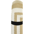 Teppich Outdoor Balkonteppich außen Balkon Terrasse beige weiß 150 x 90 cm - Balkonteppich