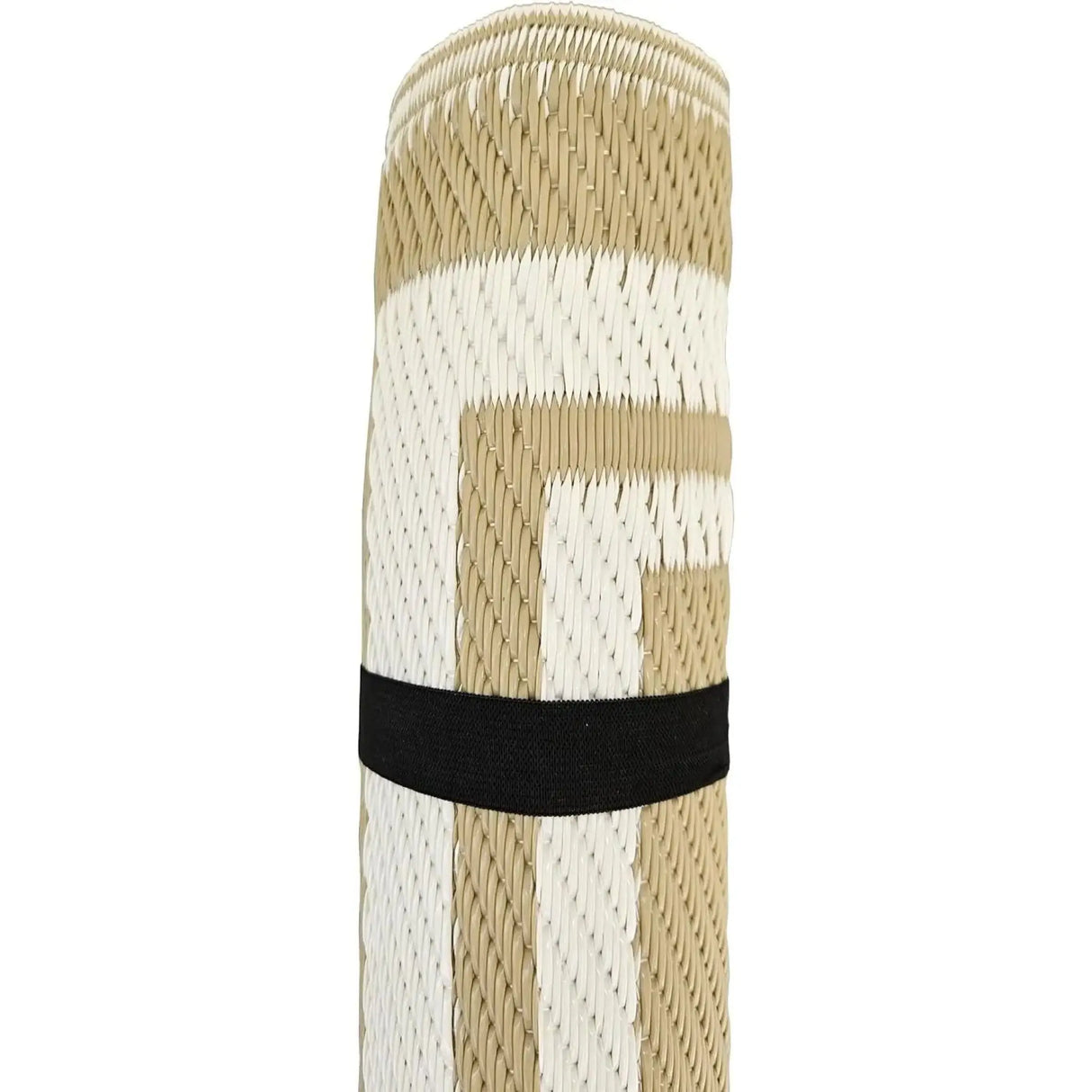 Teppich Outdoor Balkonteppich außen Balkon Terrasse beige weiß 150 x 90 cm - Balkonteppich