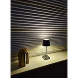 Tischleuchte Touch dimmbar LED Lampe schwarz kabellos Höhe 26 cm - Leuchte Touch