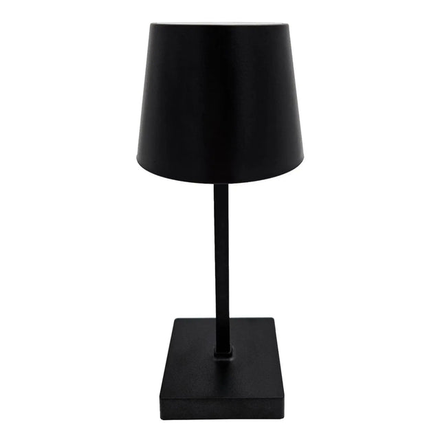 Tischleuchte Touch dimmbar LED Lampe schwarz kabellos Höhe 26 cm - Leuchte Touch