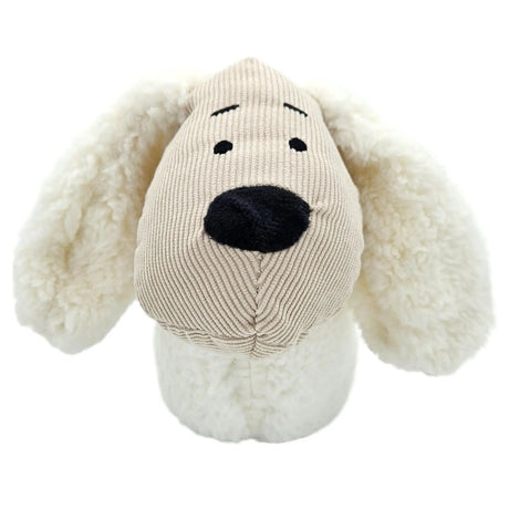 Türstopper Türsack Schaf Kuh Hund Türpuffer für Boden Stoff und Sand weiß beige - Türstopper