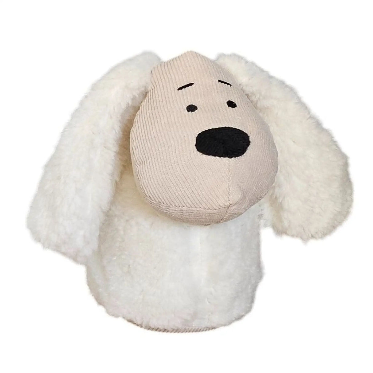 Türstopper Türsack Schaf Kuh Hund Türpuffer für Boden Stoff und Sand weiß beige - Türstopper