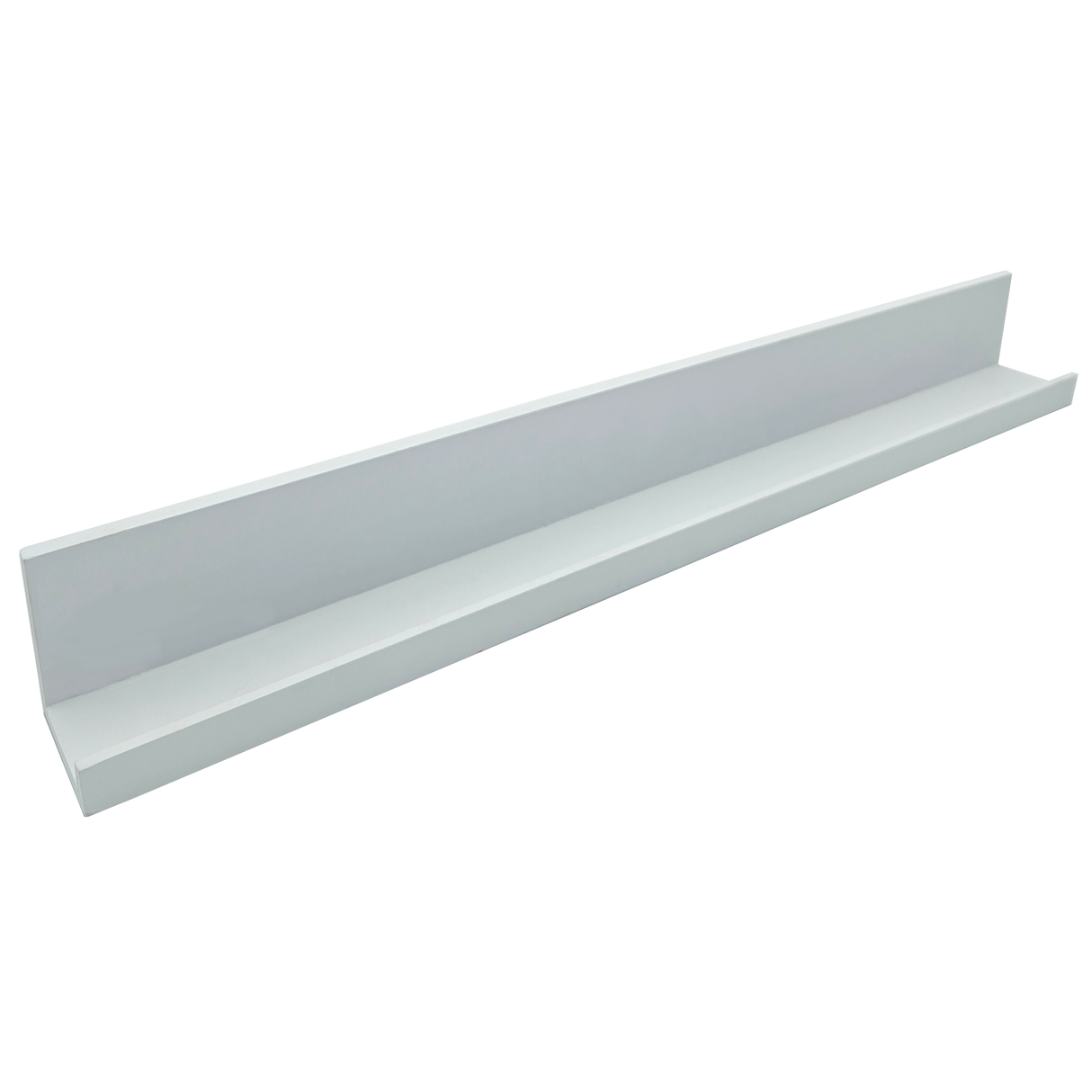 Fotoleiste Bilderleiste Schweberegal Holzregal Wandregal Regale Wandboard weiß 58cm