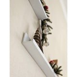 Fotoleiste Bilderleiste Schweberegal Holzregal Wandregal Regale Wandboard weiß 58cm