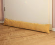 Zugluftstopper Türdichtung Türwindstopper Türen und Fenster Stoff grau creme beige 90 cm - Senf - Zugluftstopper
